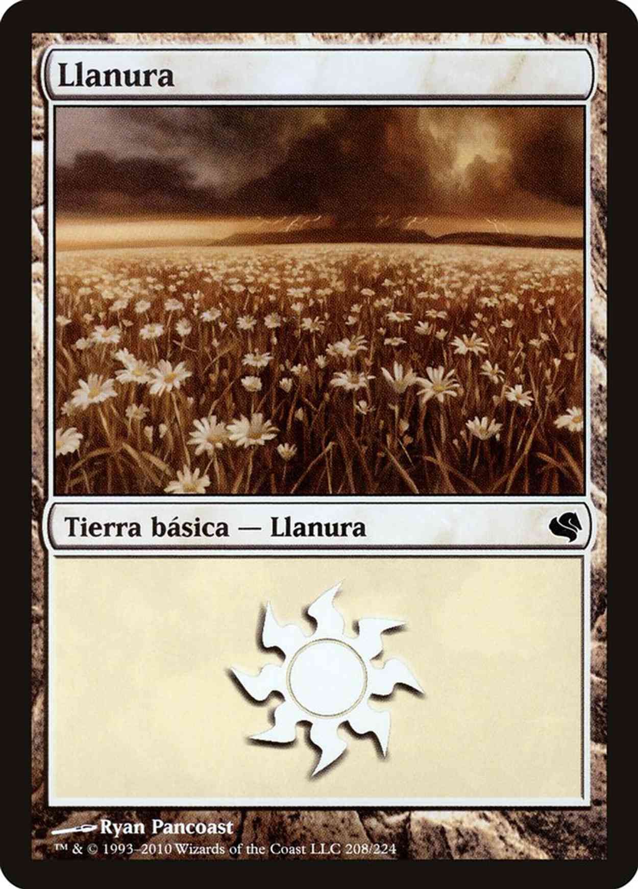 Plains (Retro Frame) magic card front