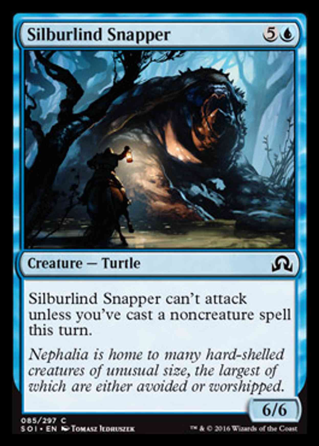 Silburlind Snapper magic card front