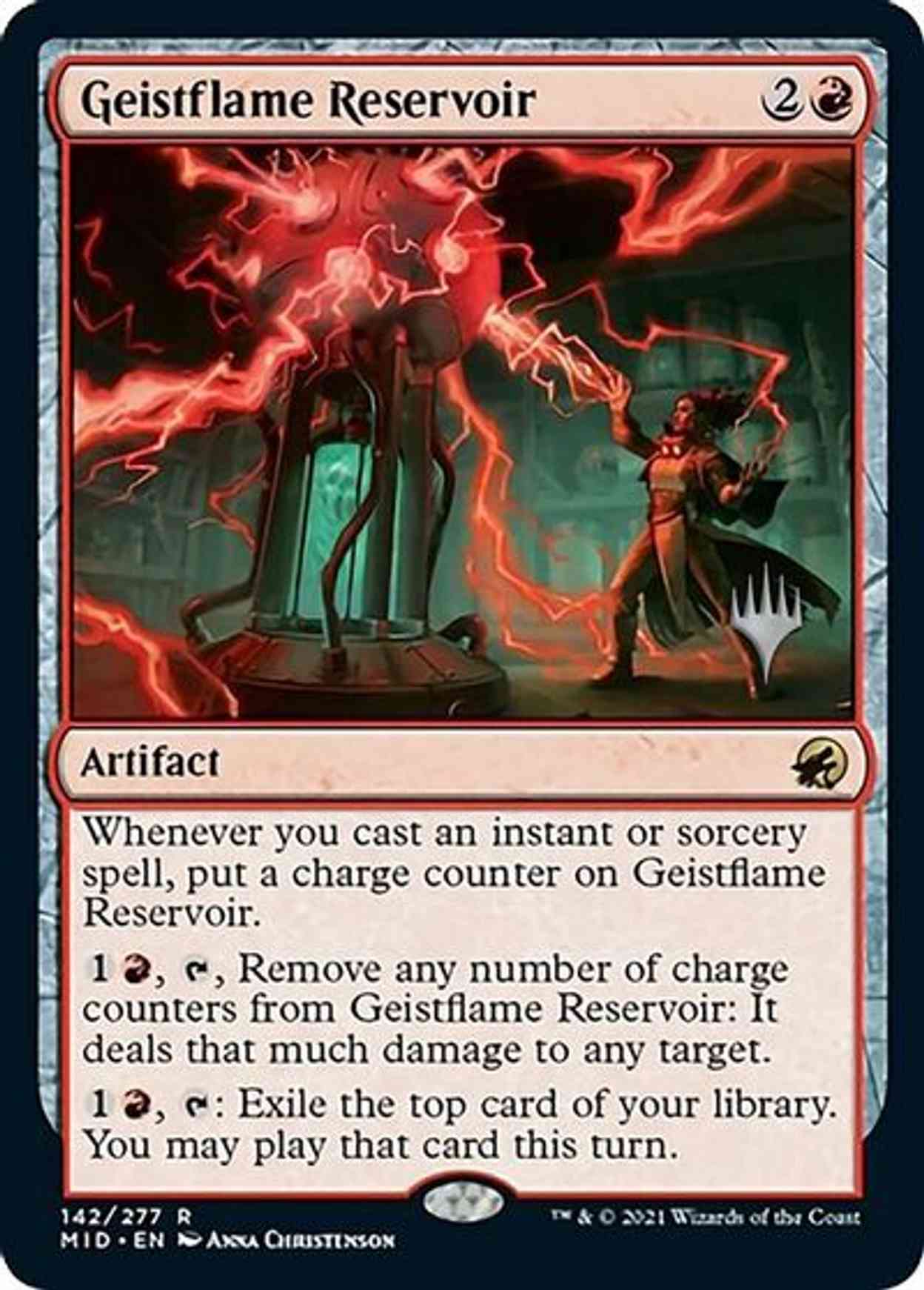 Geistflame Resevoir magic card front