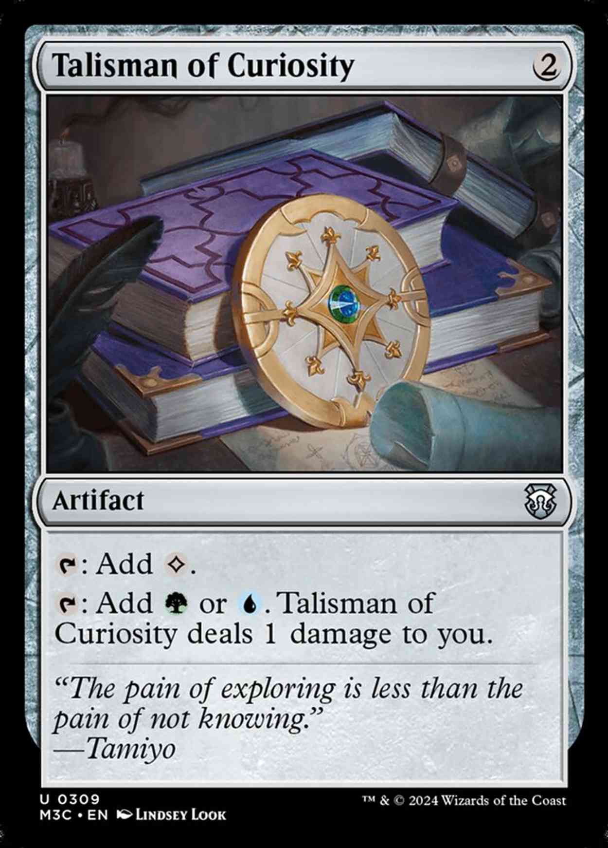 Talisman of Curiosity magic card front