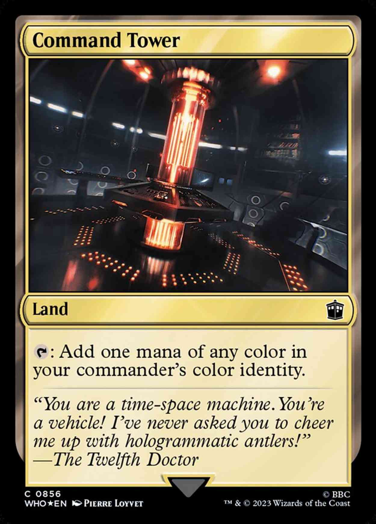 Command Tower (0856) (Surge Foil) magic card front