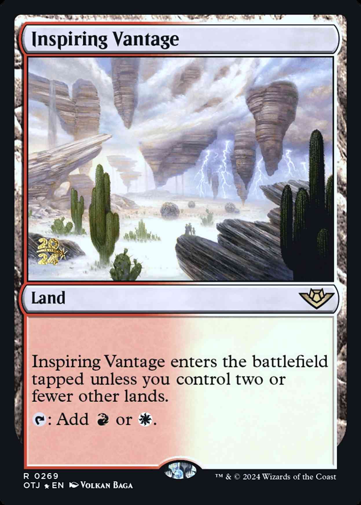 Inspiring Vantage (OJT) magic card front