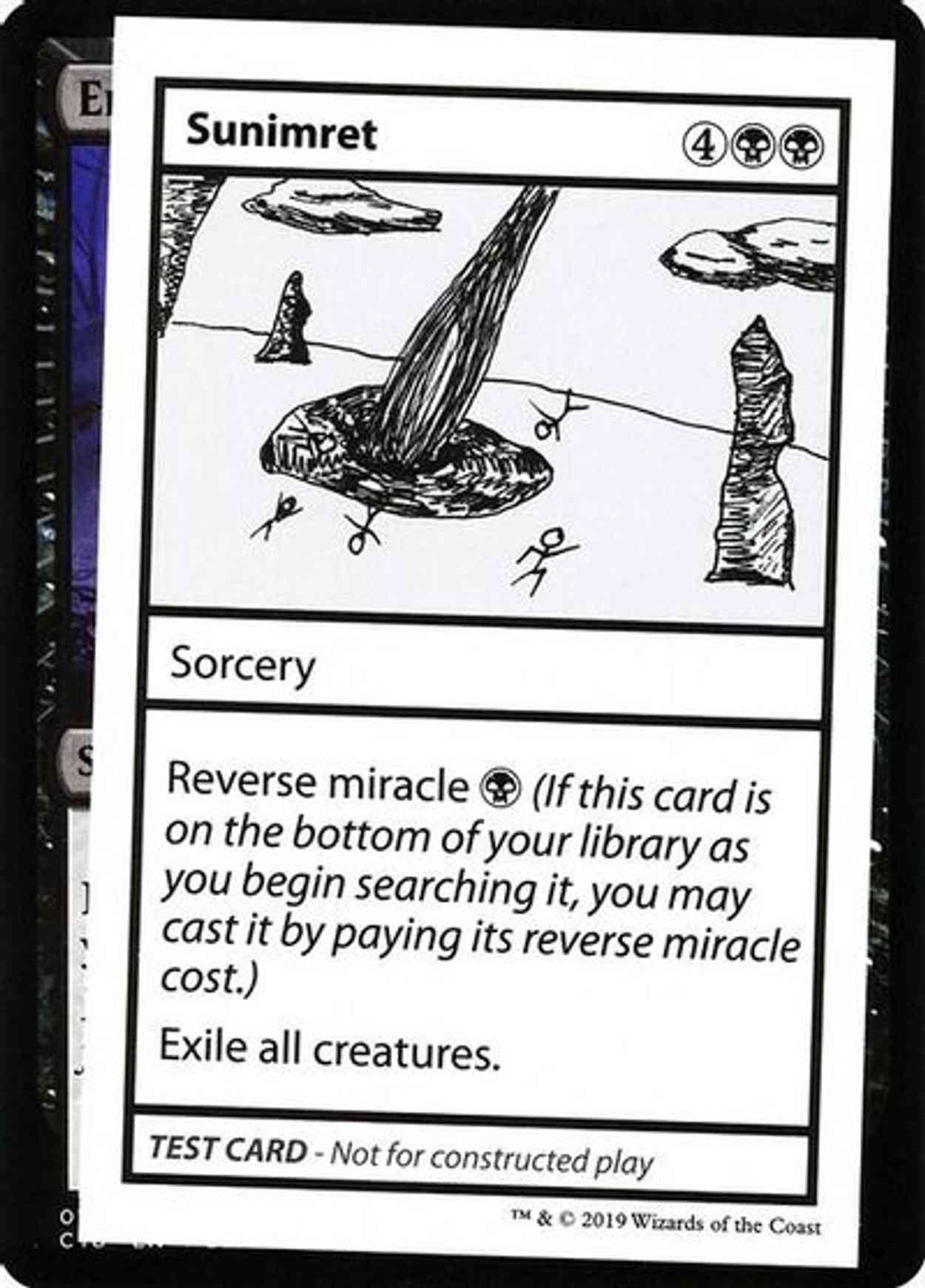 Sunimret (No PW Symbol) magic card front