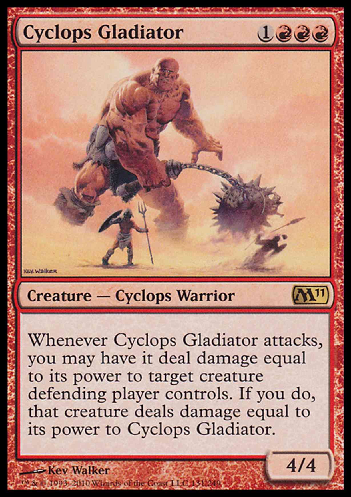 Cyclops Gladiator magic card front