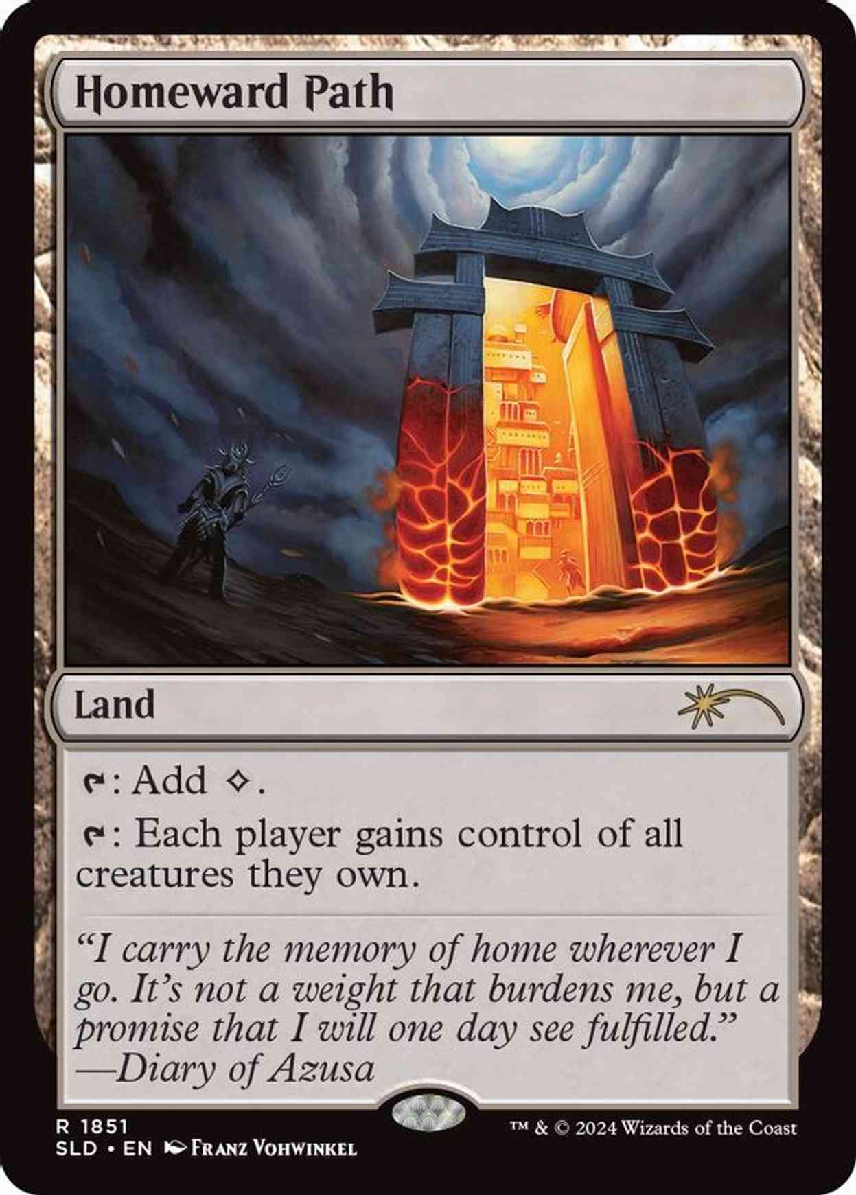 Homeward Path (1851) magic card front