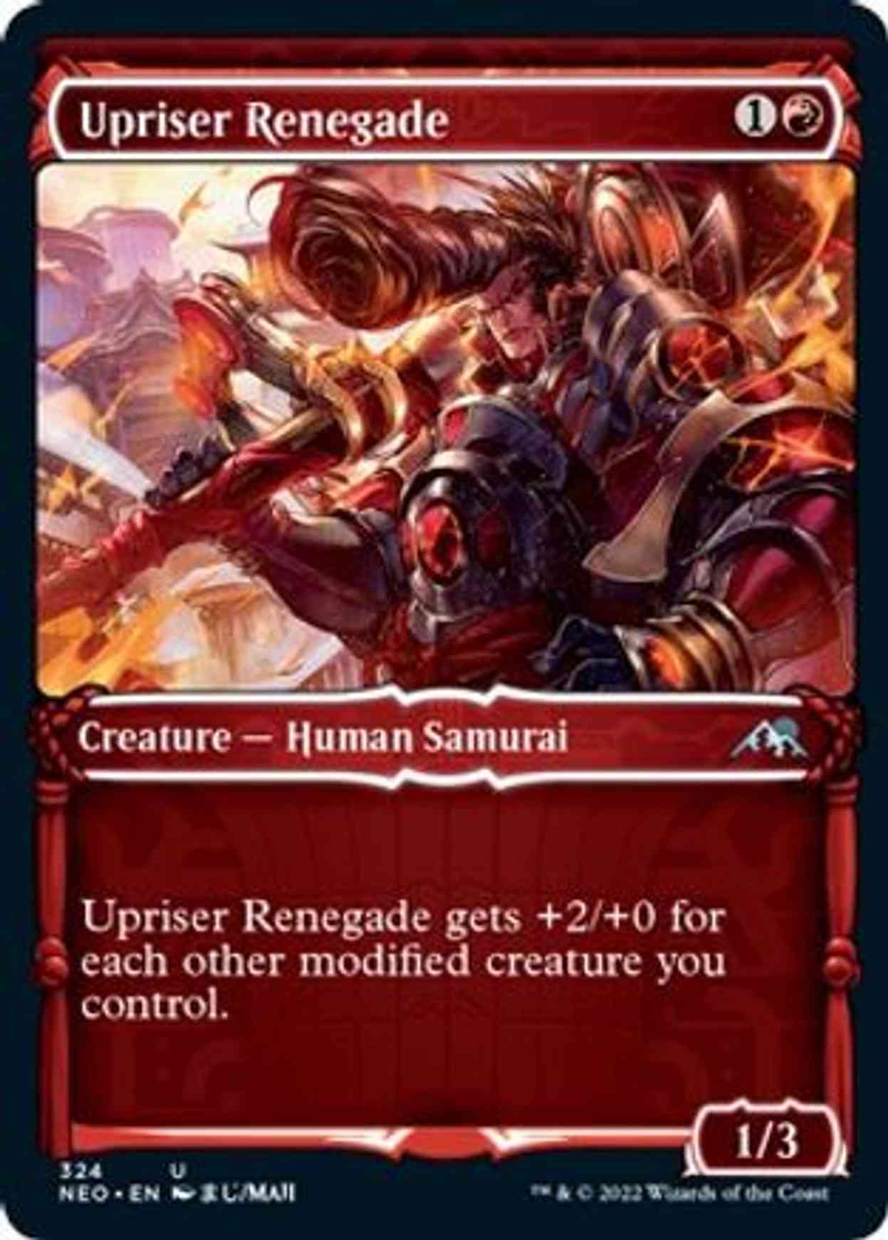 Upriser Renegade (Showcase) magic card front