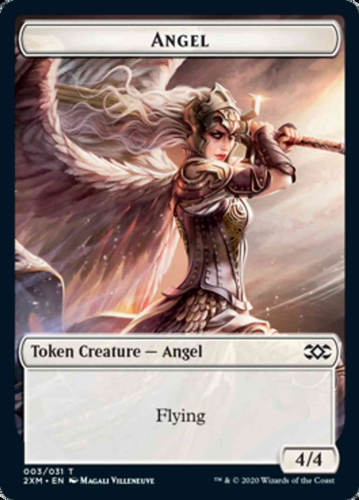 Angel // Elephant Double-sided Token magic card front