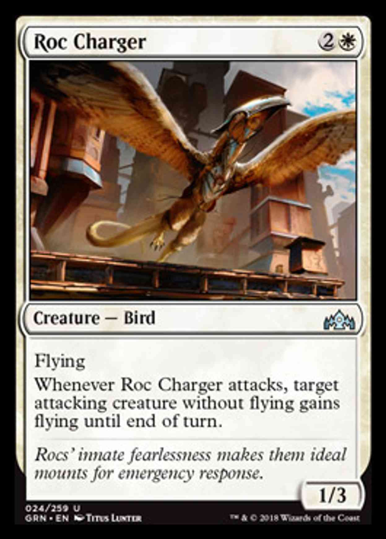 Roc Charger magic card front