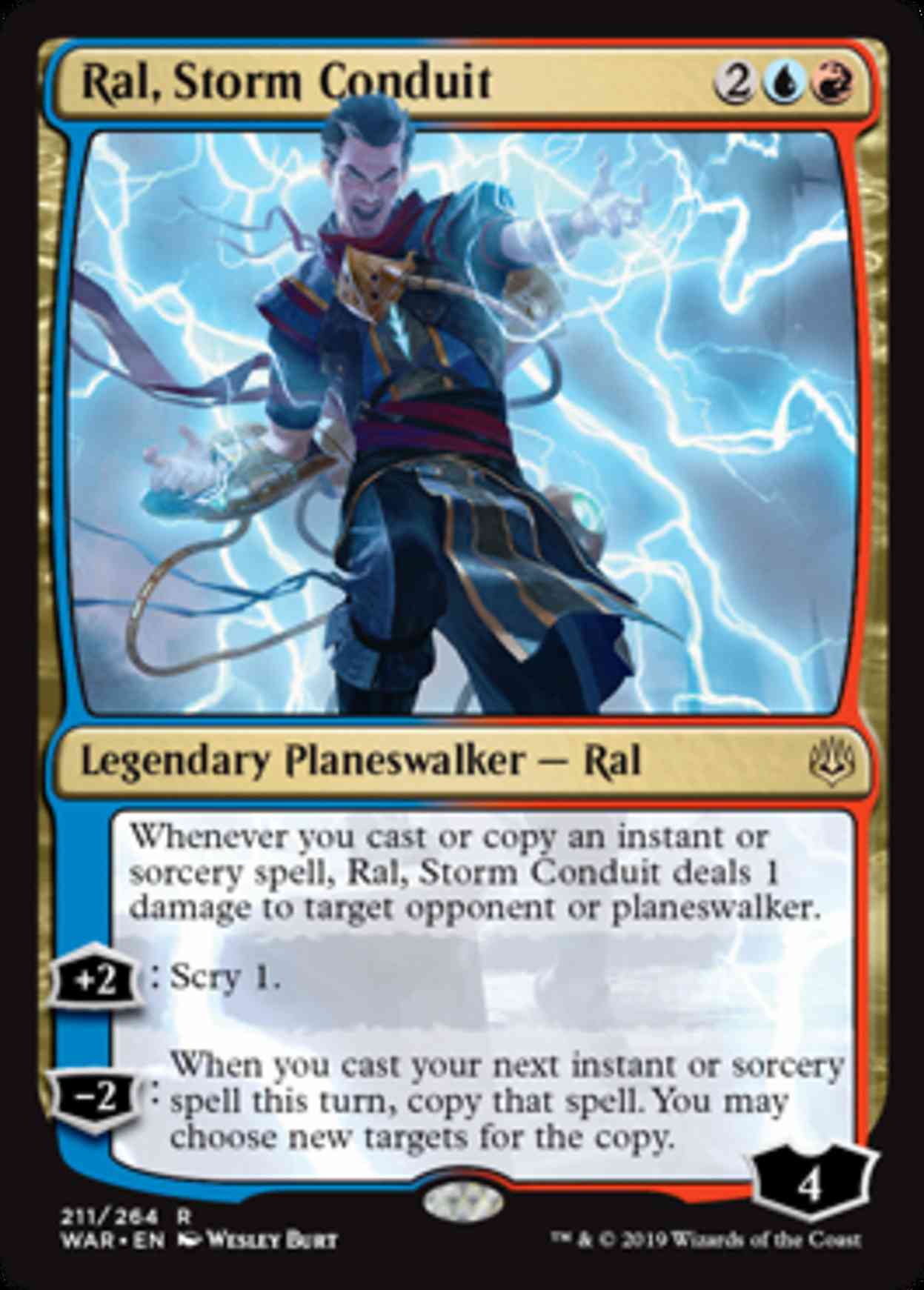 Ral, Storm Conduit magic card front