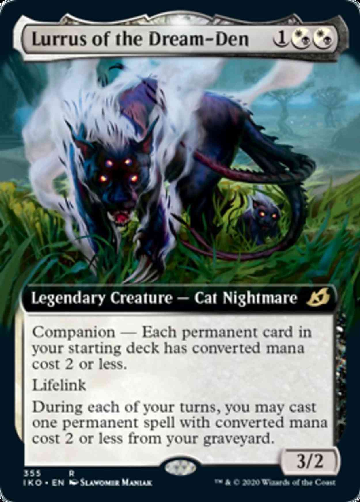 Lurrus of the Dream-Den (Extended Art) magic card front