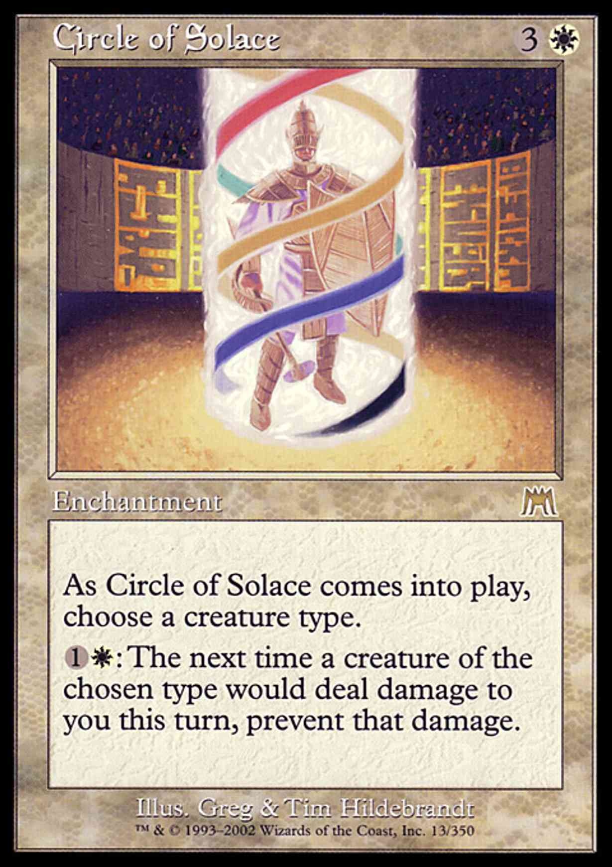 Circle of Solace magic card front