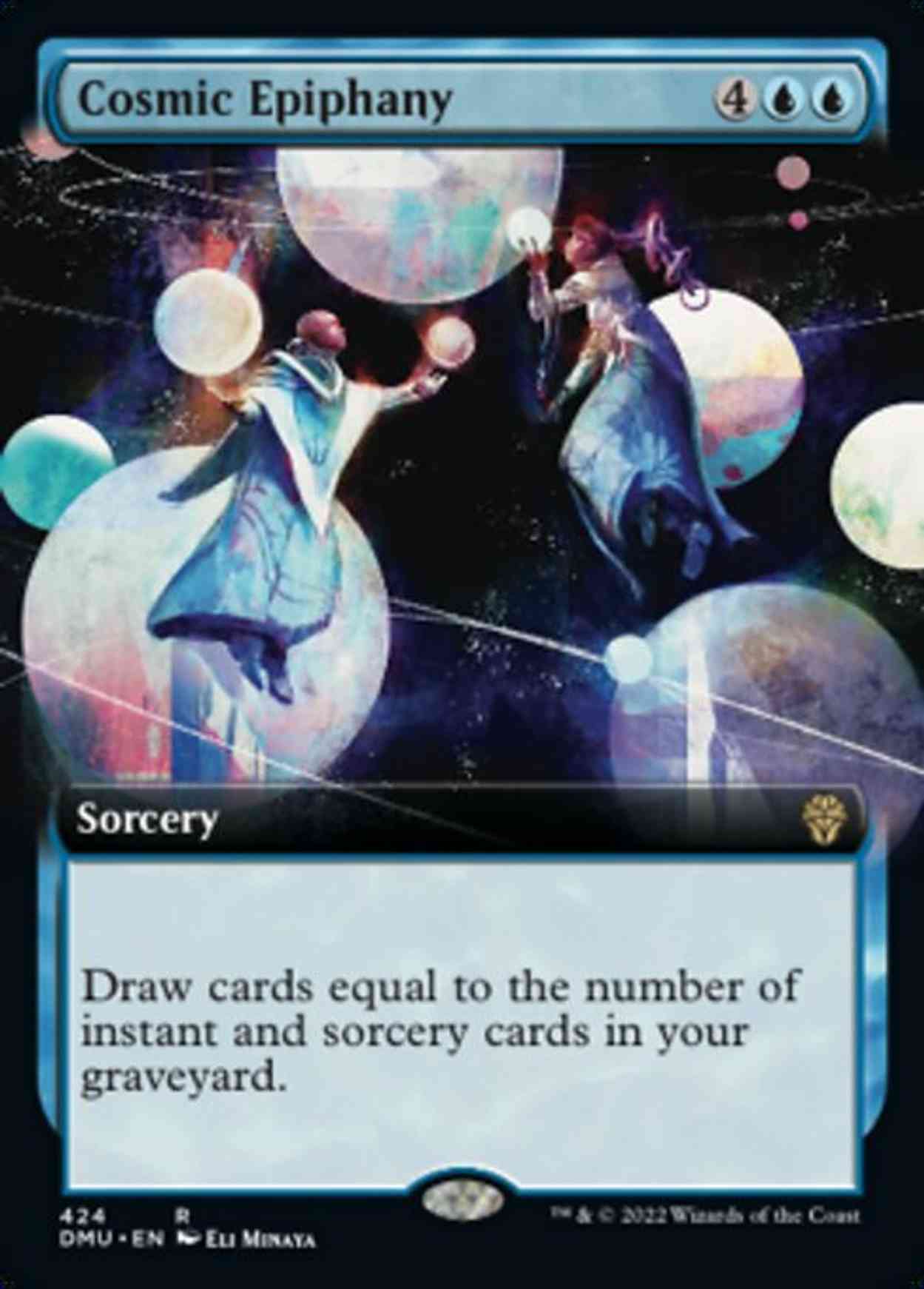 Cosmic Epiphany (Extended Art) magic card front