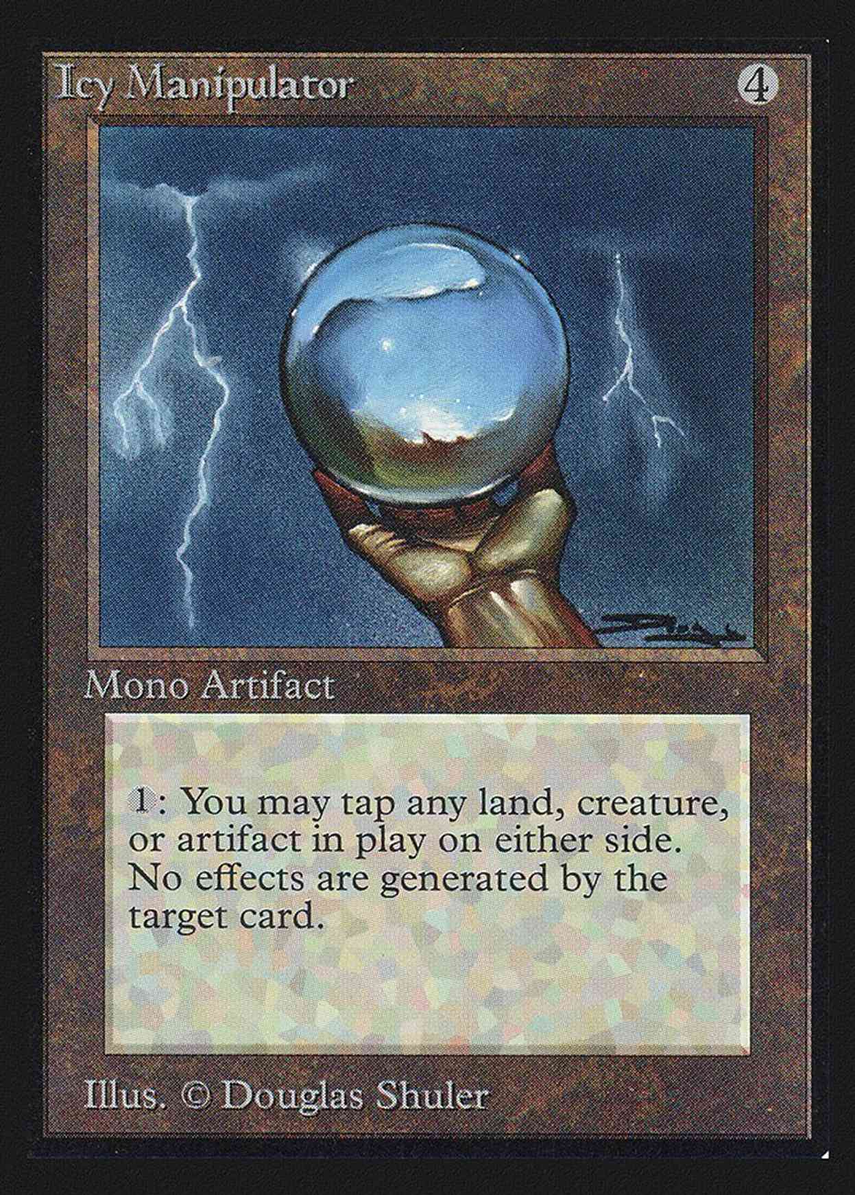 Icy Manipulator (IE) magic card front