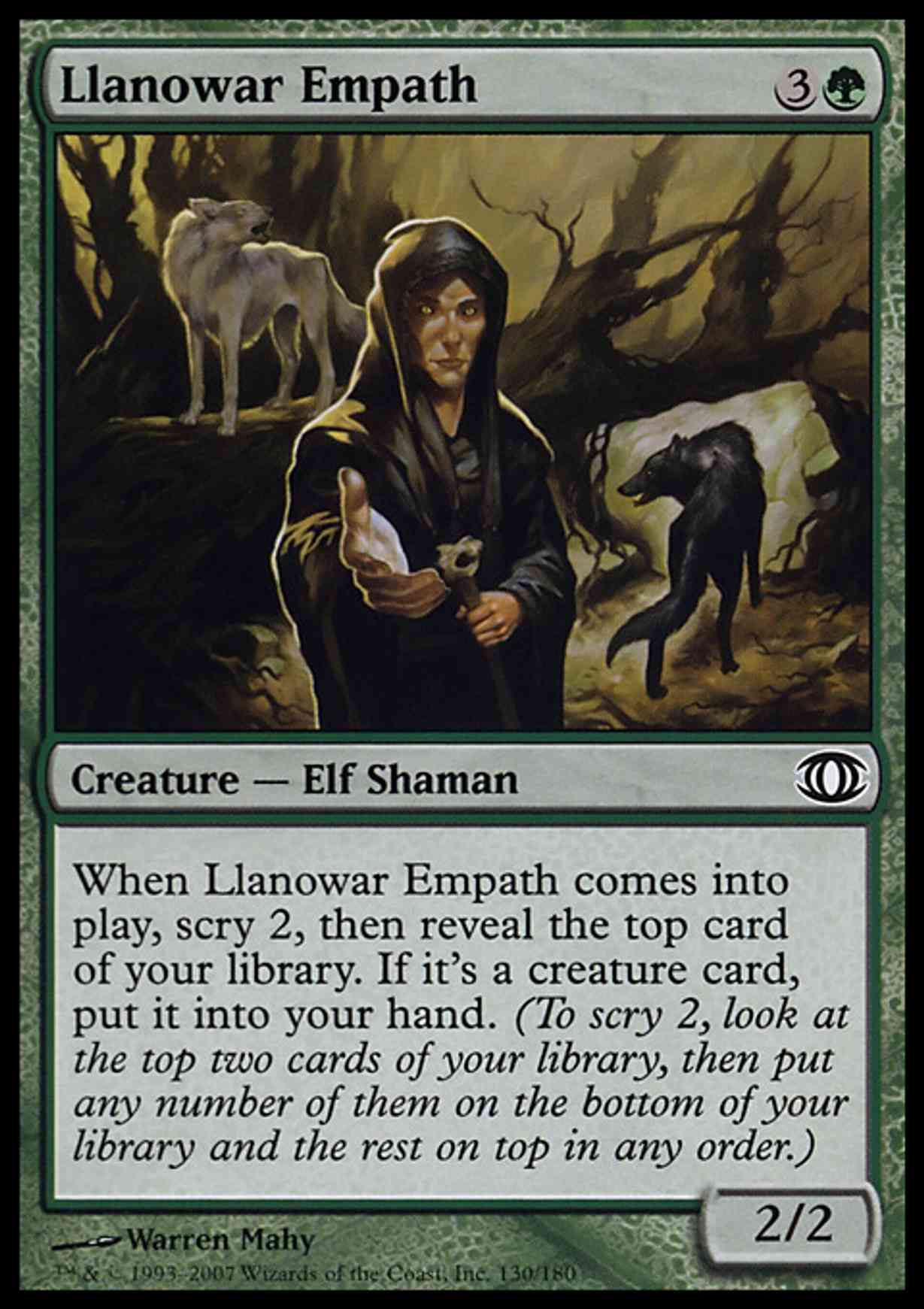 Llanowar Empath magic card front