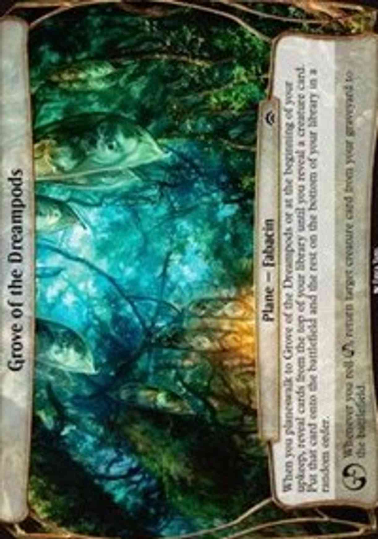 Grove of the Dreampods (Planechase 2012) magic card front