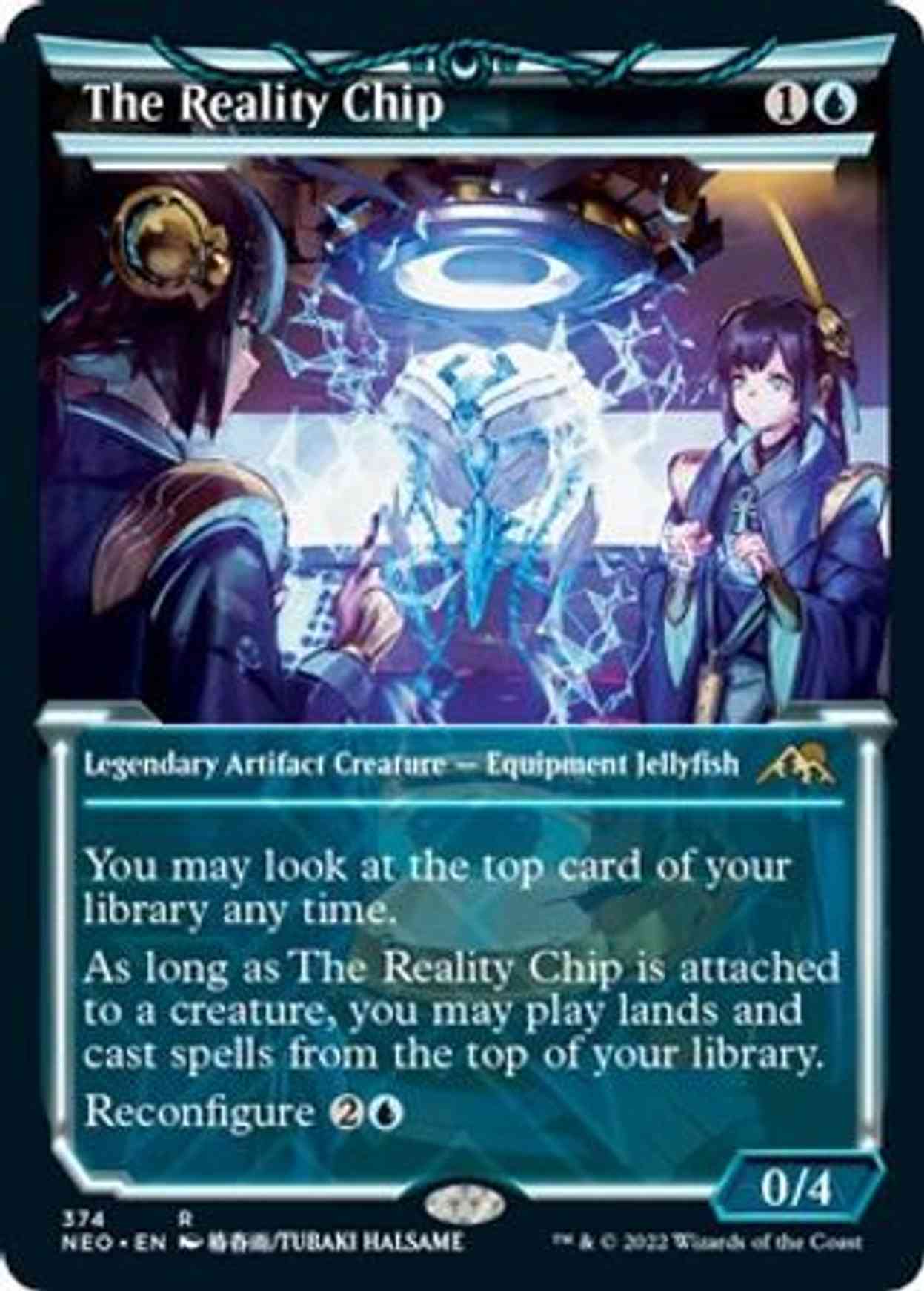 The Reality Chip (Showcase) magic card front