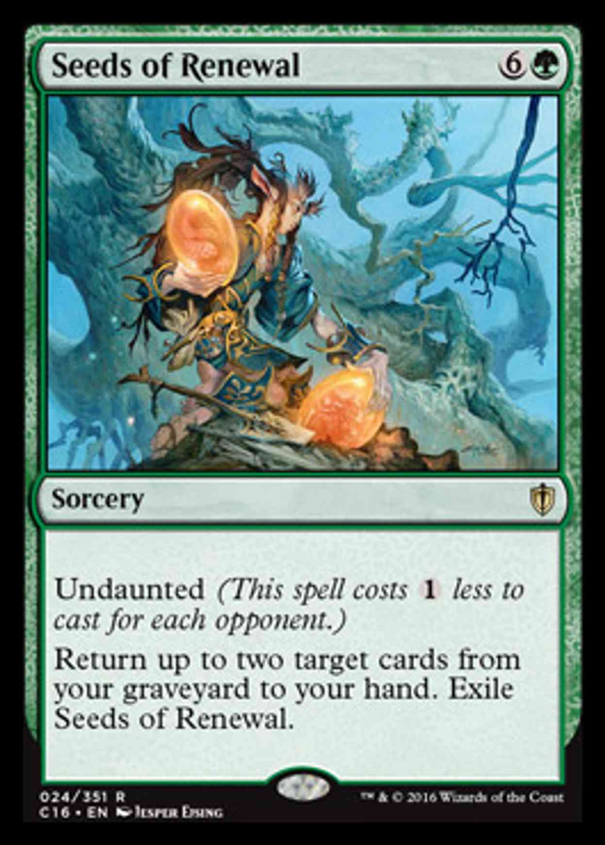 Seeds of Renewal magic card front