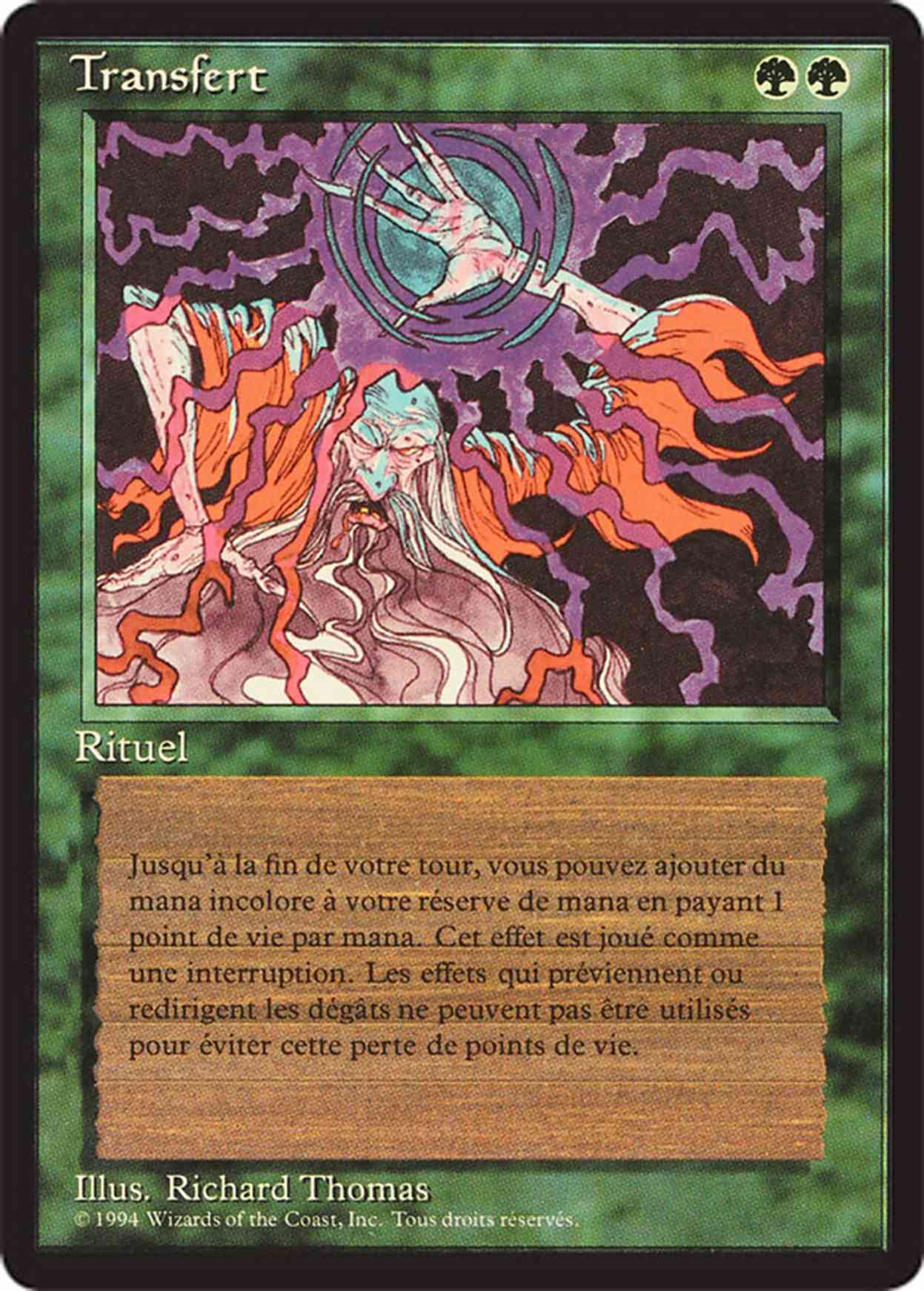 Channel magic card front
