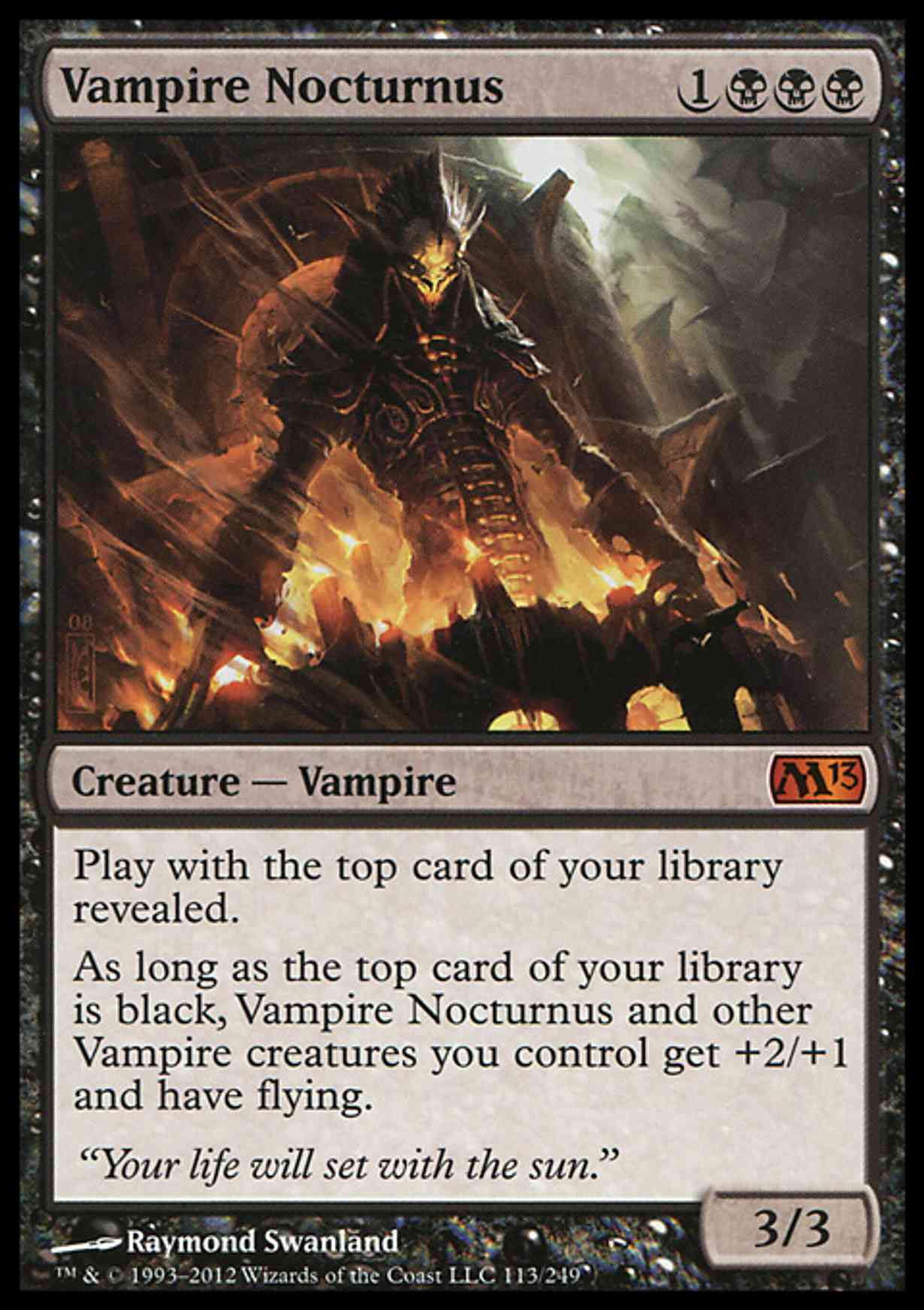 Vampire Nocturnus magic card front