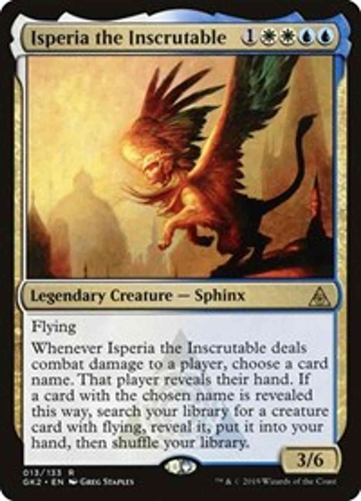 Isperia the Inscrutable magic card front