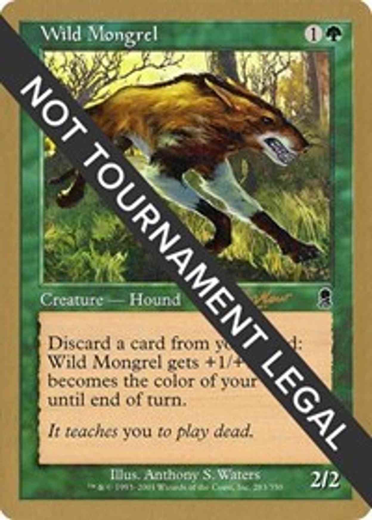 Wild Mongrel - 2002 Sim Han How (ODY) magic card front