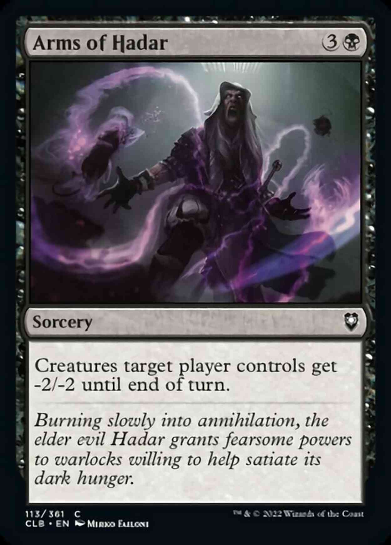 Arms of Hadar magic card front