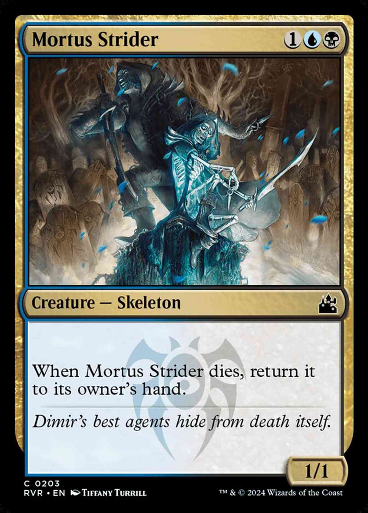 Mortus Strider magic card front