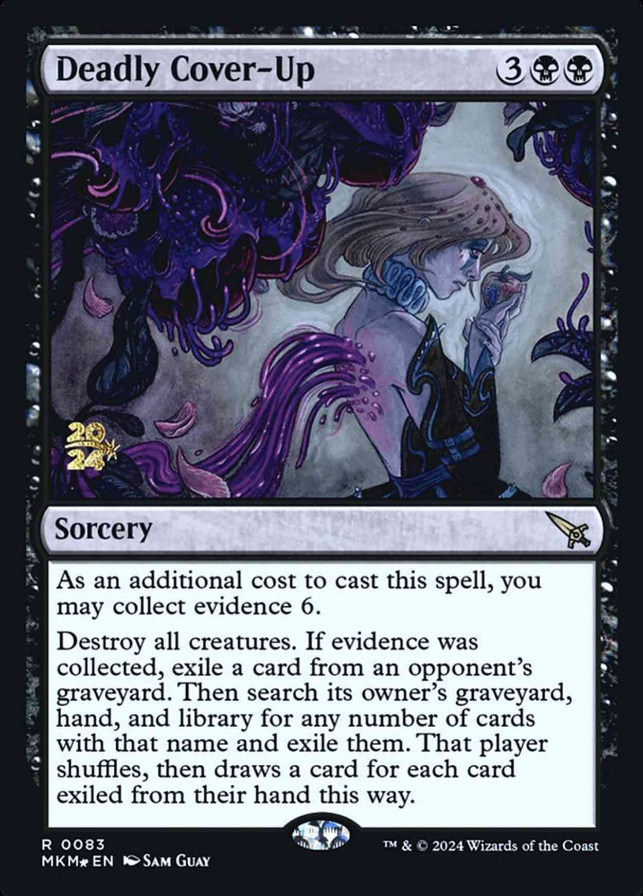 Deadly Cover-Up magic card front