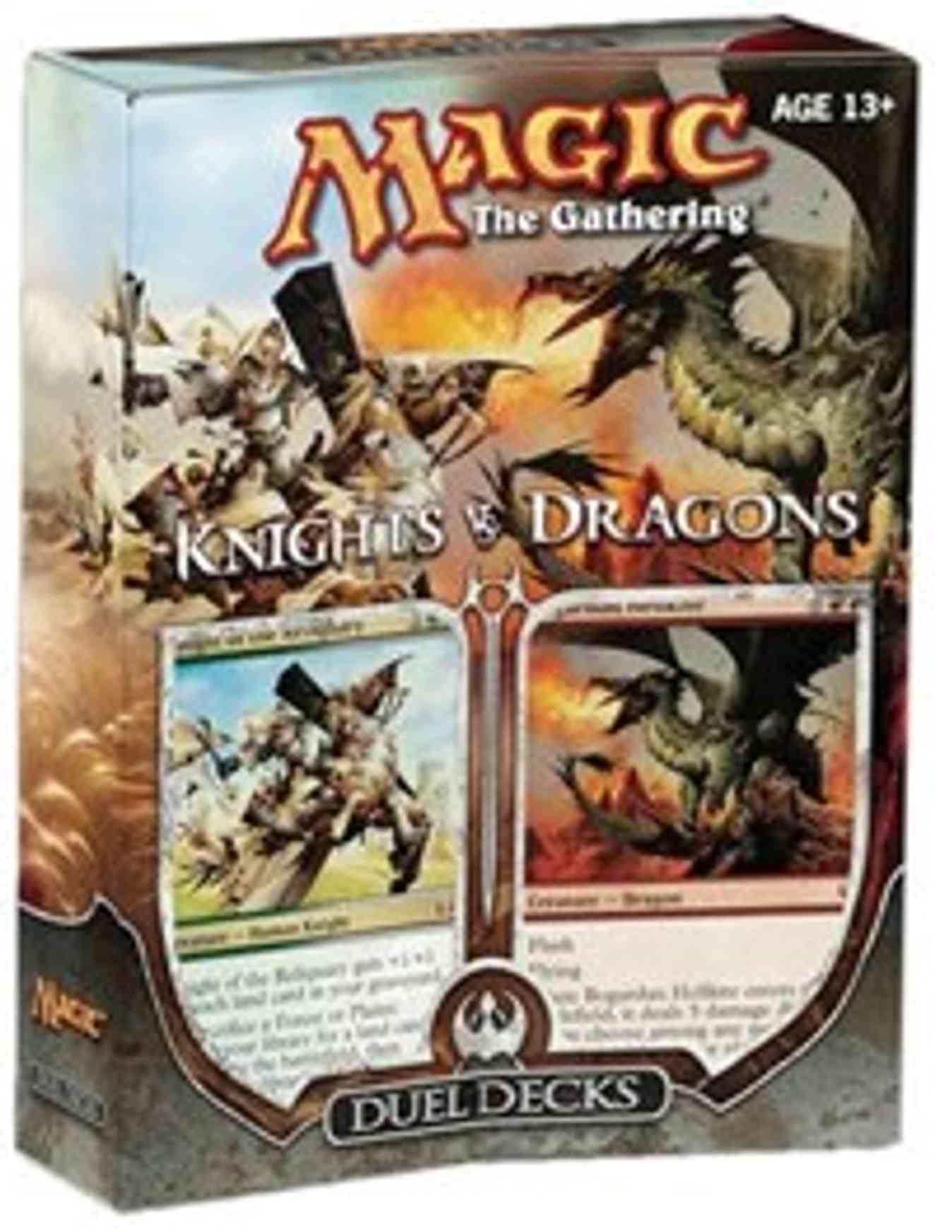 Duel Decks: Knights vs Dragons - Box Set magic card front