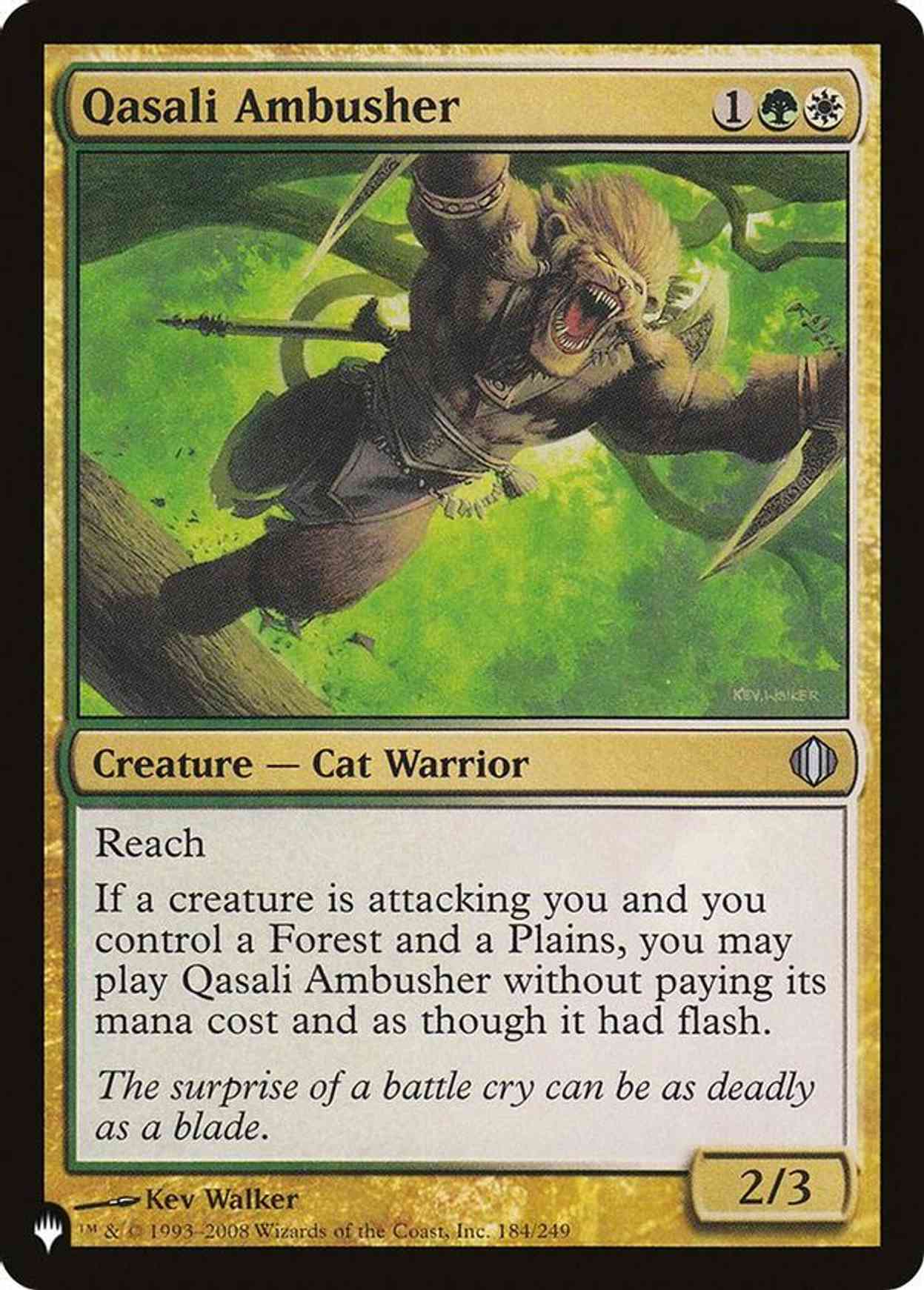 Qasali Ambusher magic card front