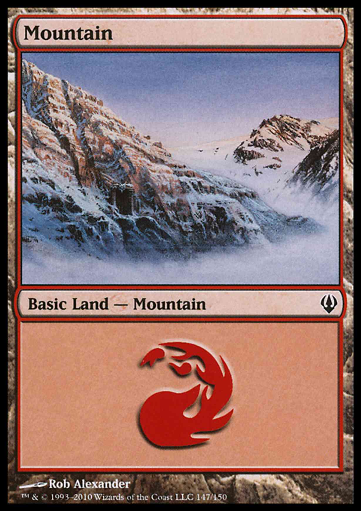Mountain (147) magic card front