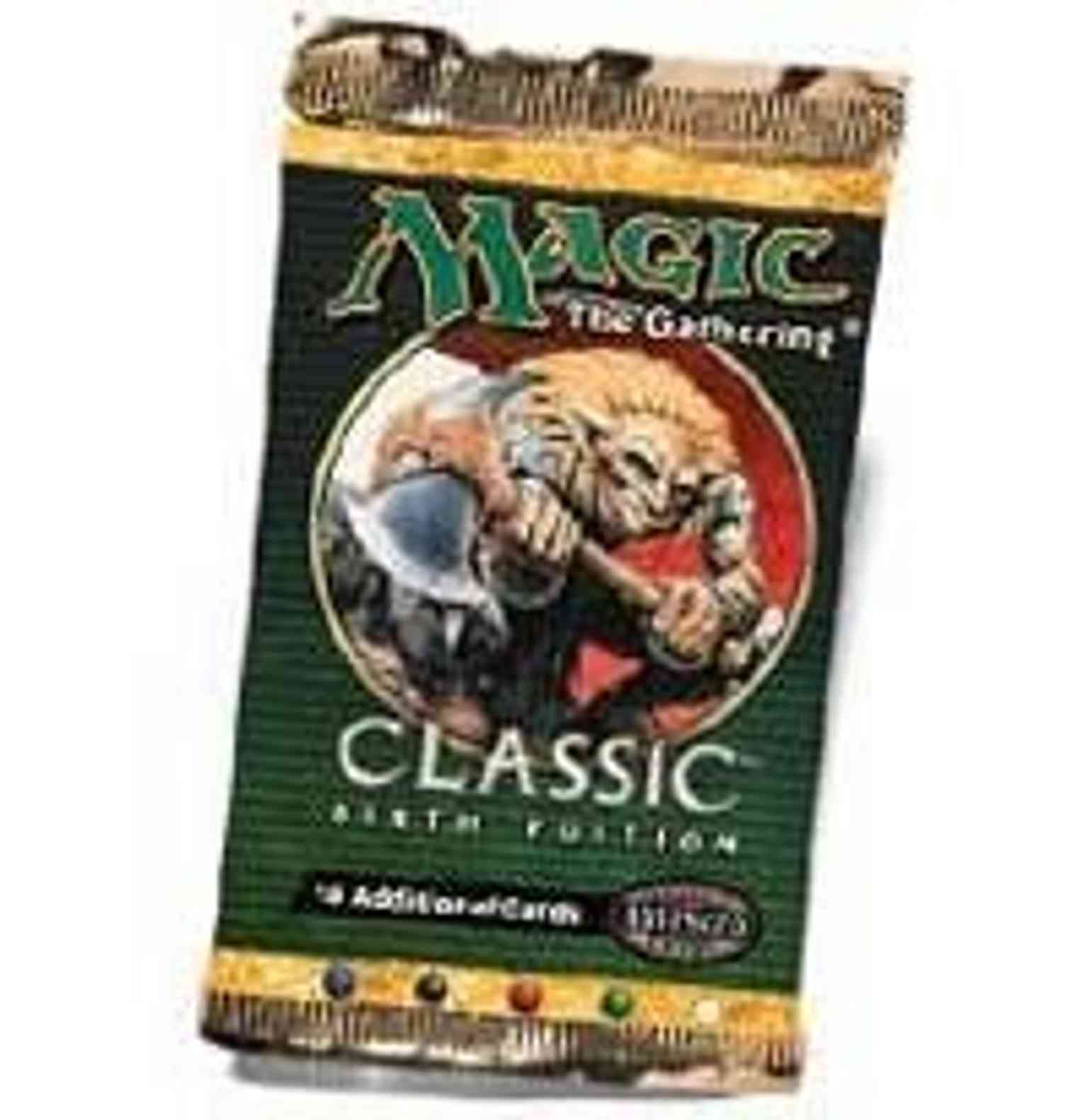 Classic Sixth Edition - Booster Pack magic card front