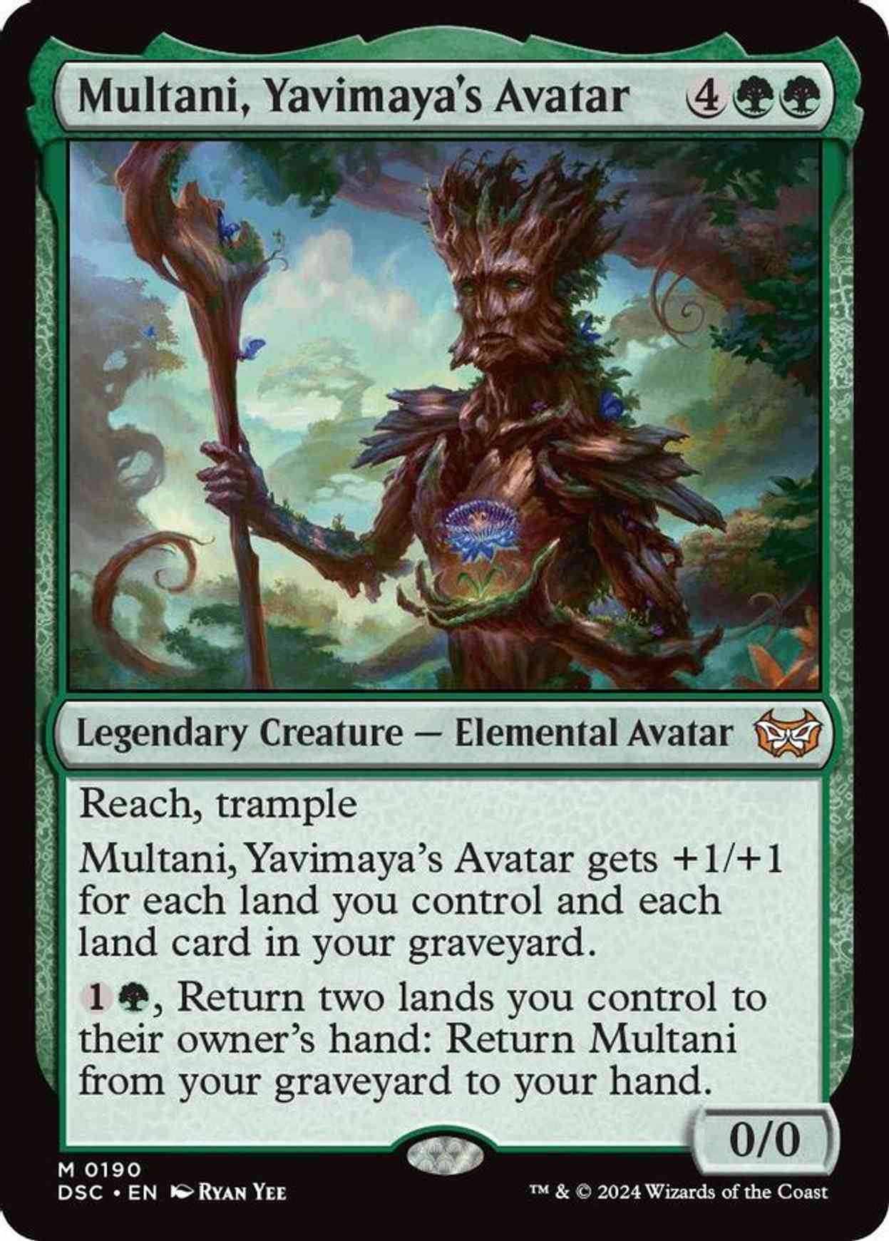 Multani, Yavimaya's Avatar magic card front