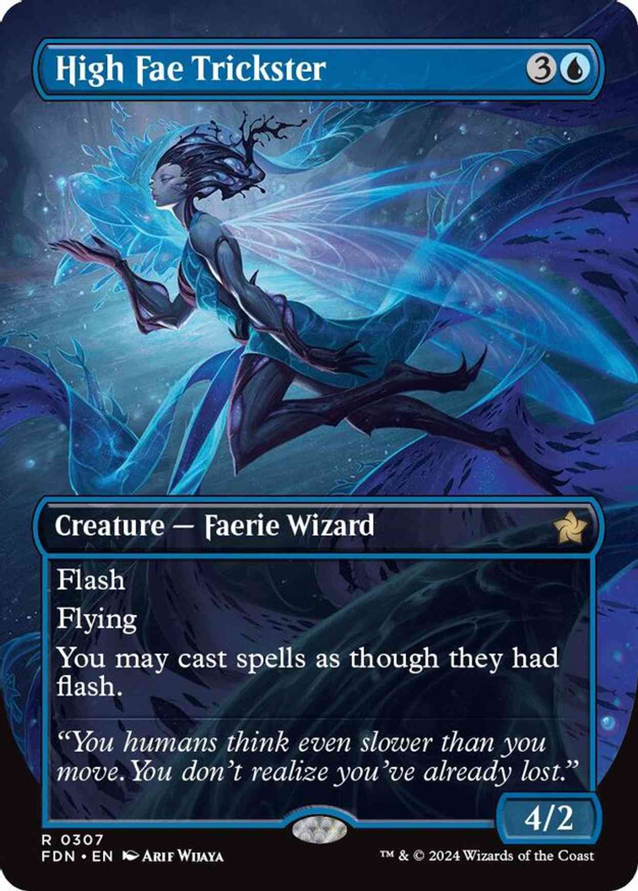 High Fae Trickster (Borderless) magic card front