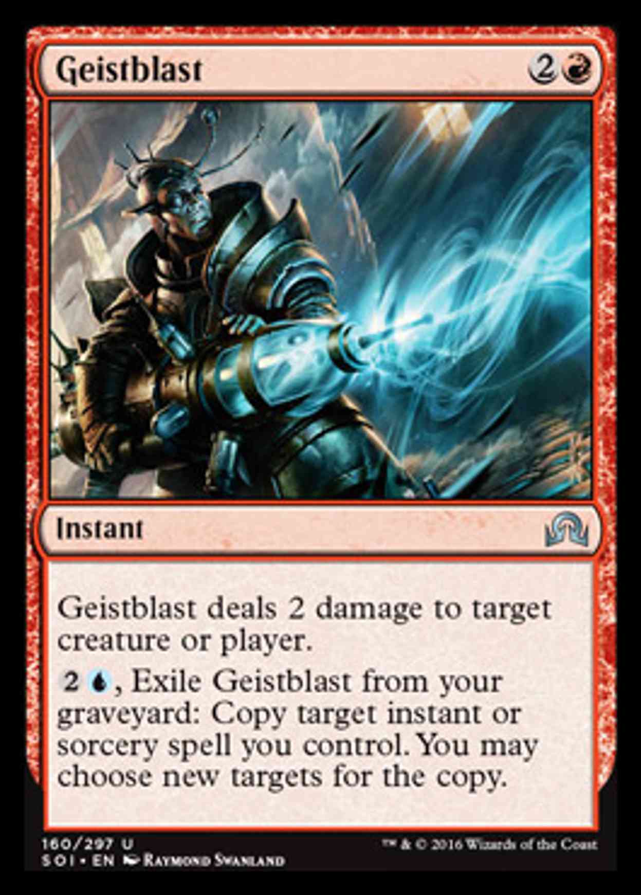 Geistblast magic card front