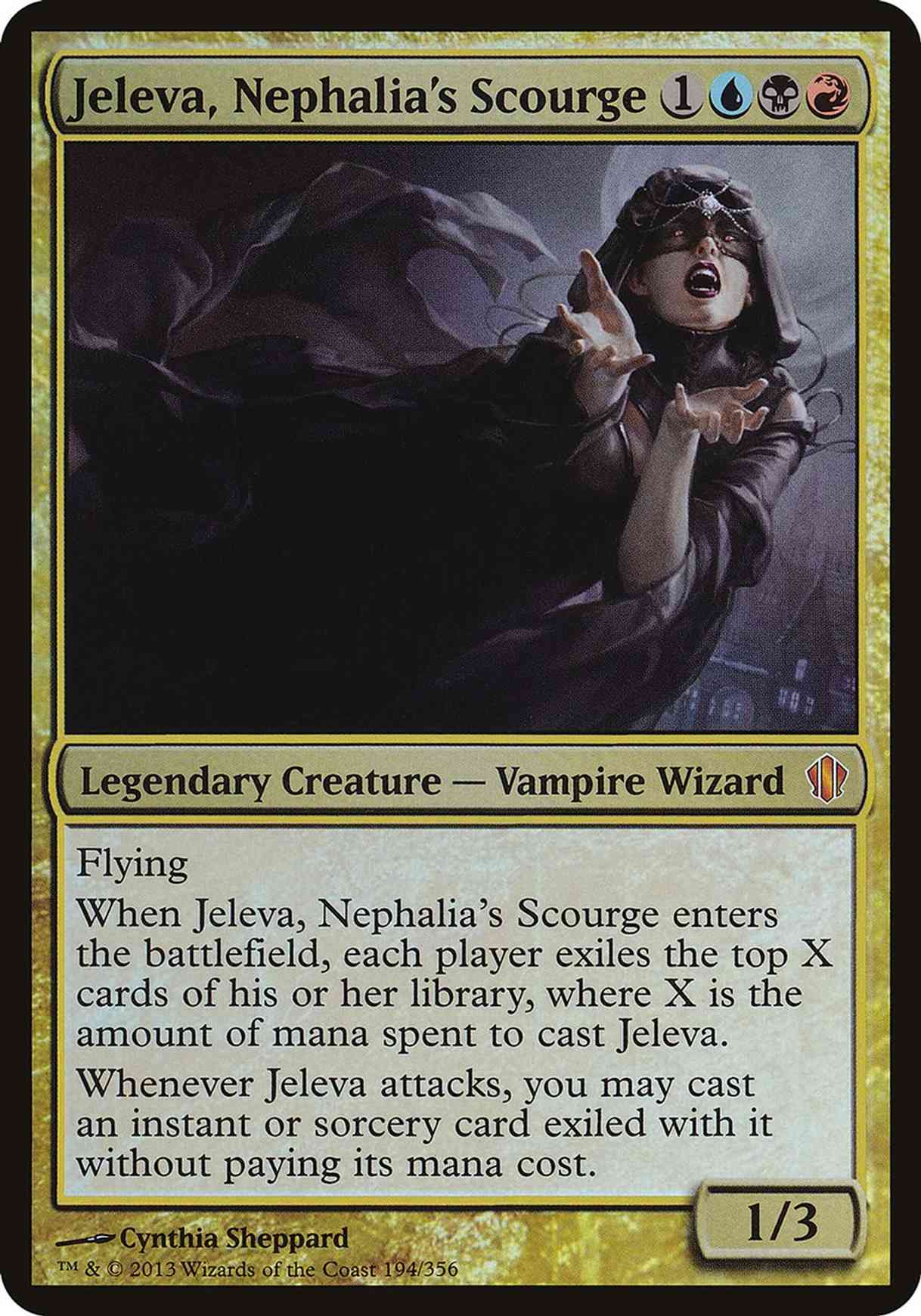 Jeleva, Nephalia's Scourge (Commander 2013) magic card front
