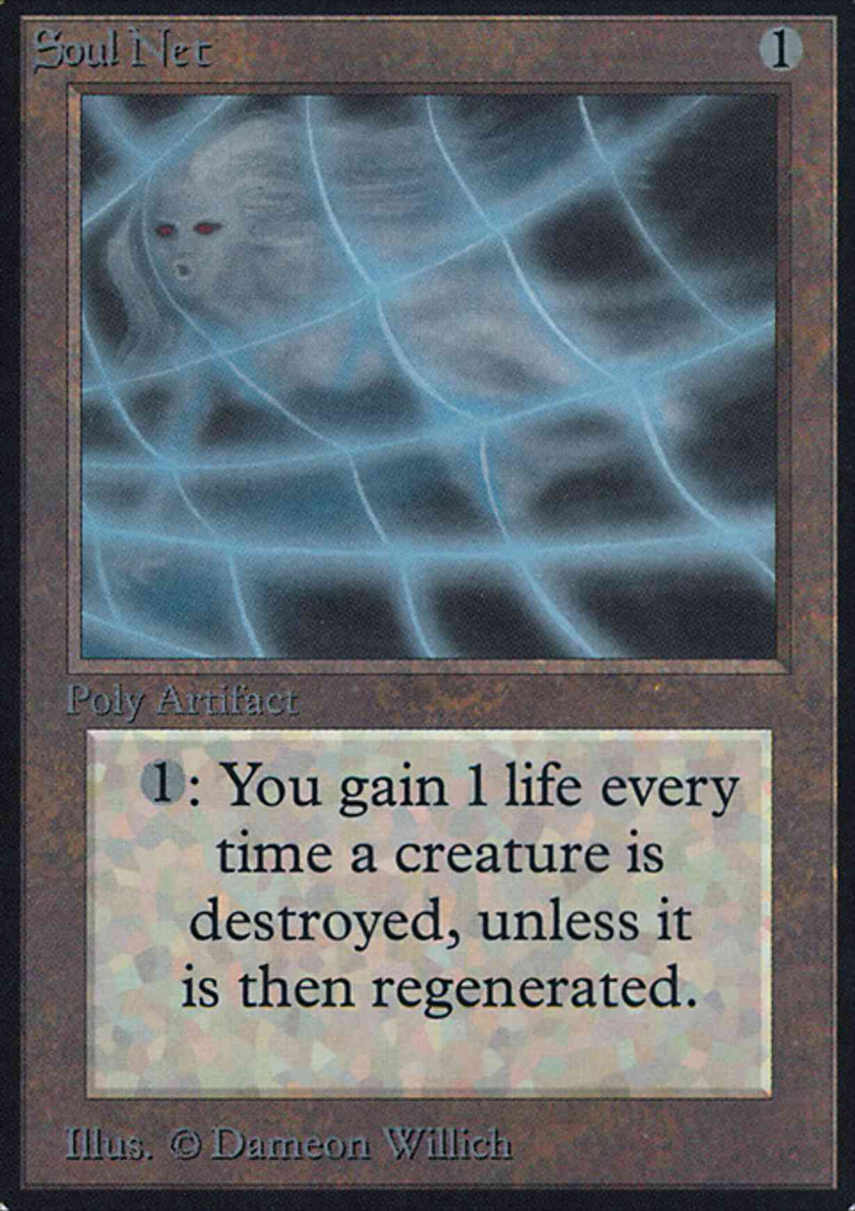 Soul Net magic card front