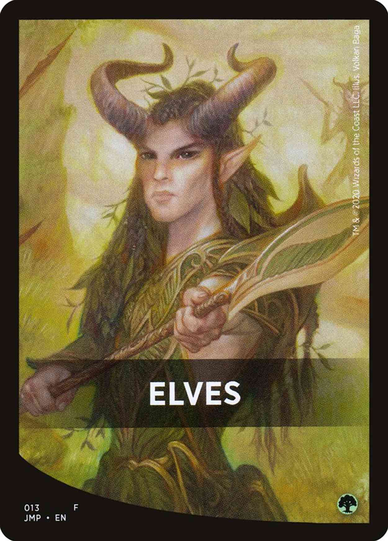 Elves Theme Card magic card front