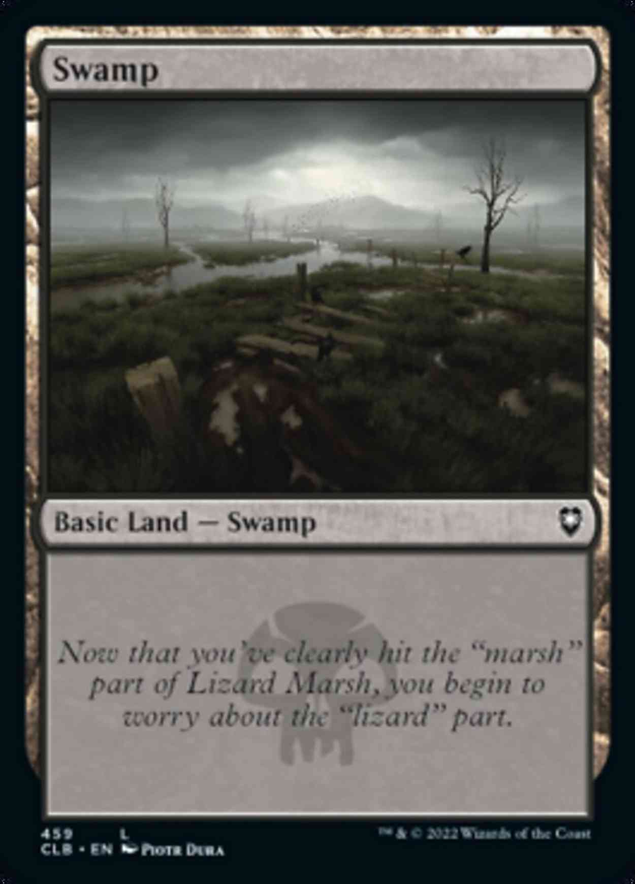 Swamp (459) magic card front