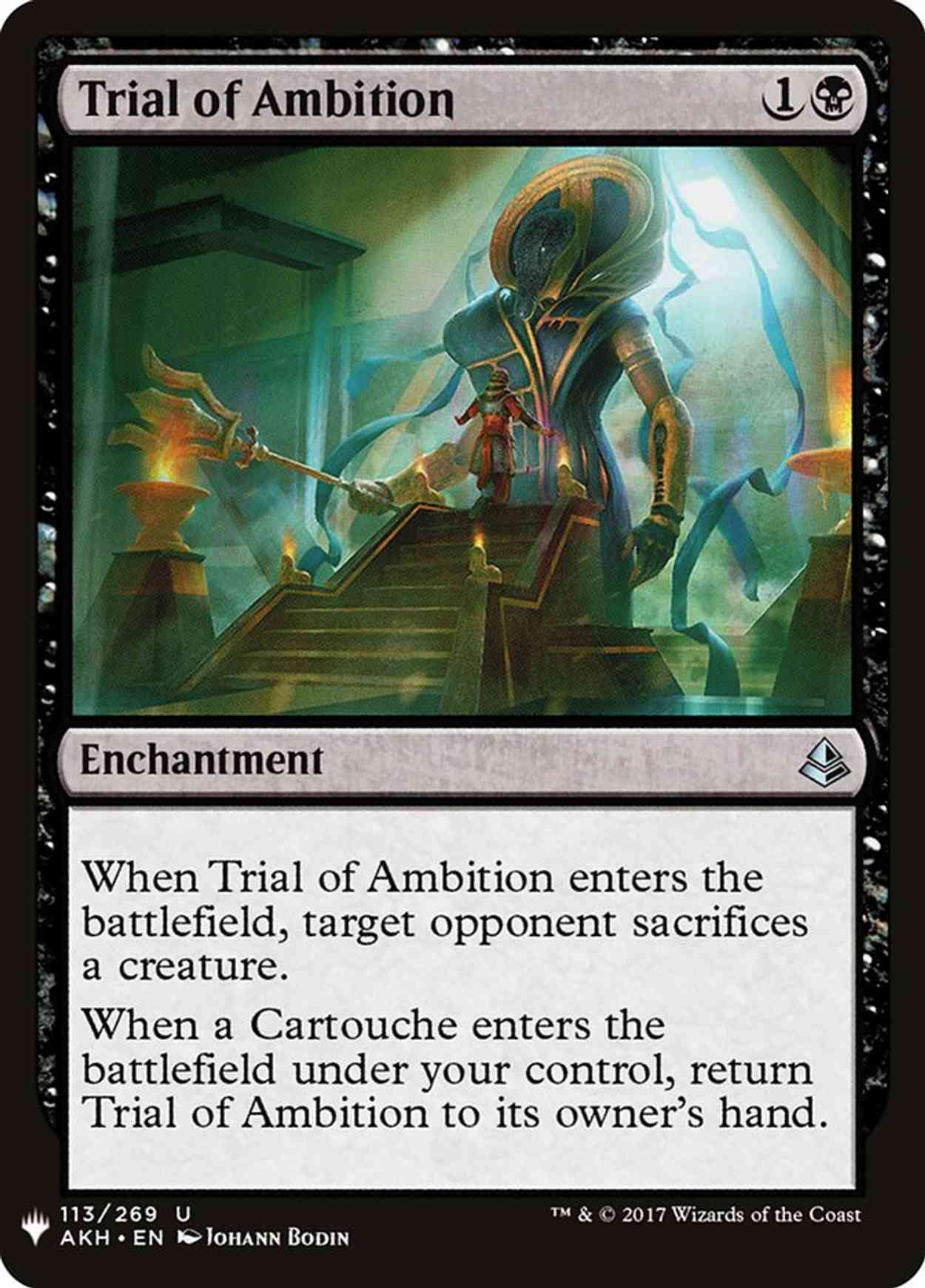 Trial of Ambition magic card front