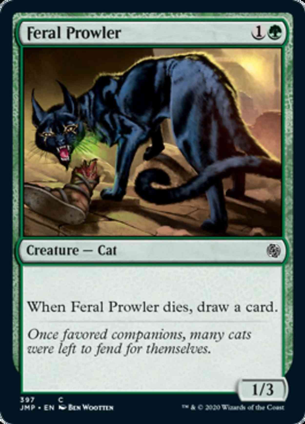 Feral Prowler magic card front