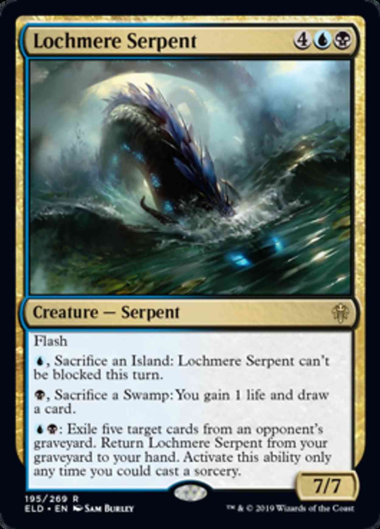 Lochmere Serpent magic card front