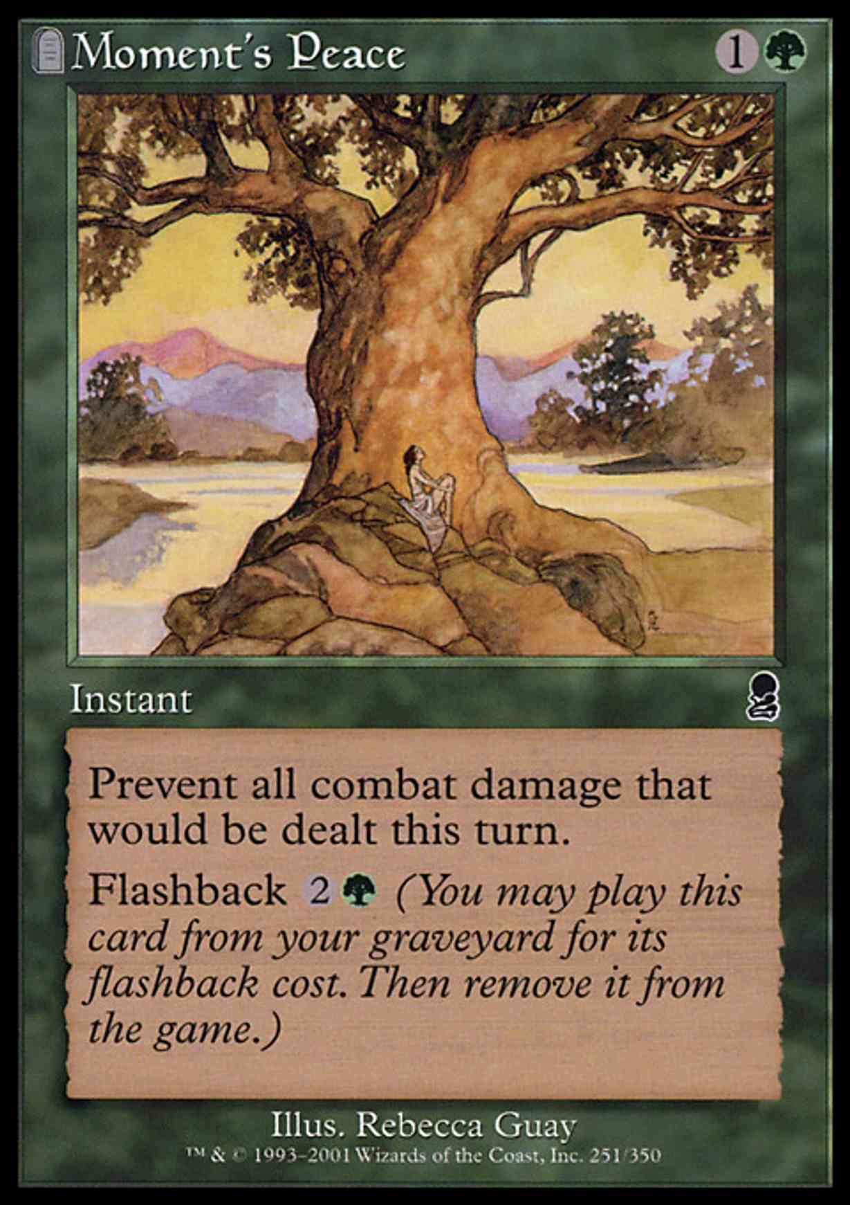 Moment's Peace magic card front