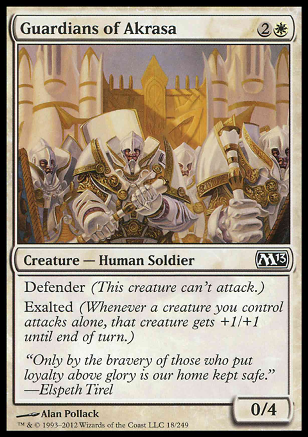 Guardians of Akrasa magic card front