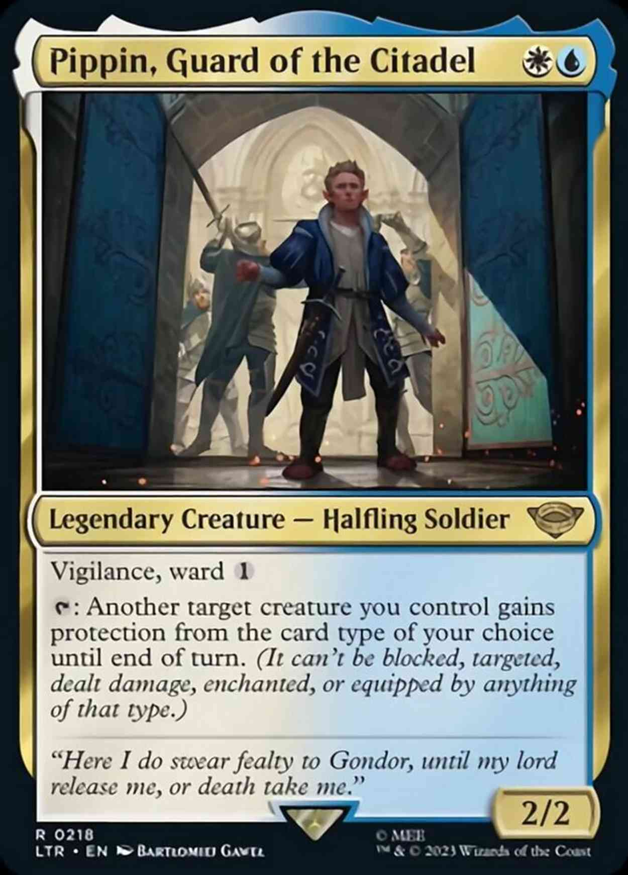 Pippin, Guard of the Citadel magic card front