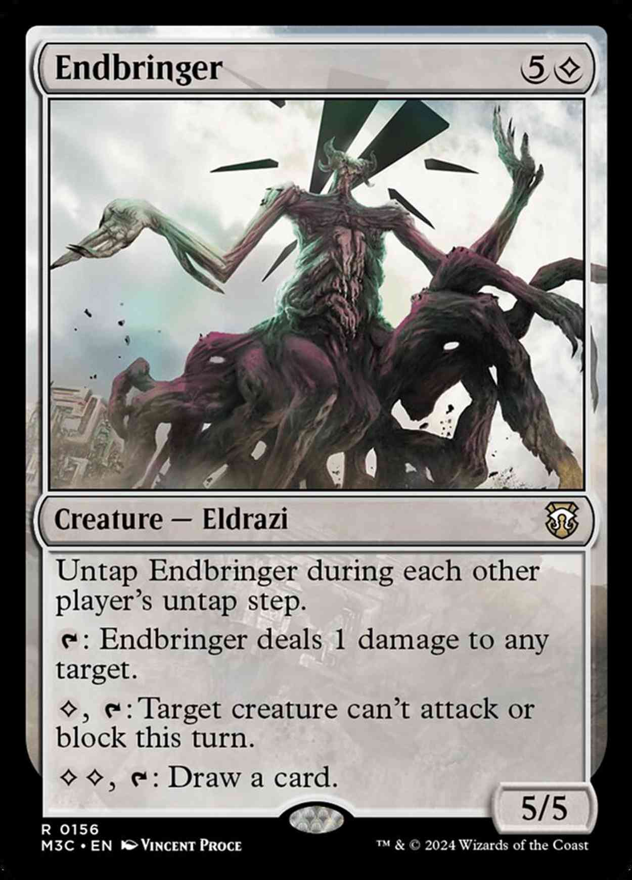 Endbringer magic card front