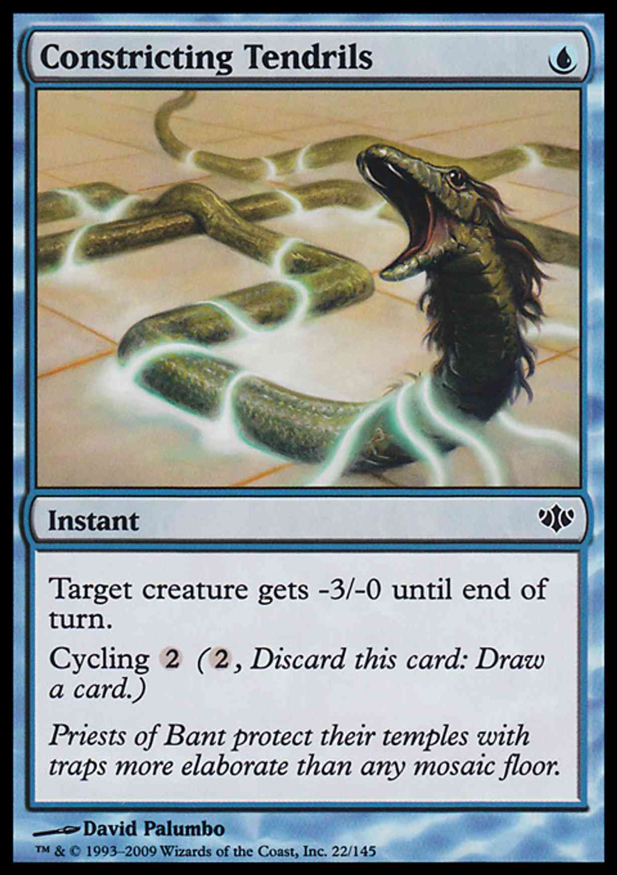 Constricting Tendrils magic card front
