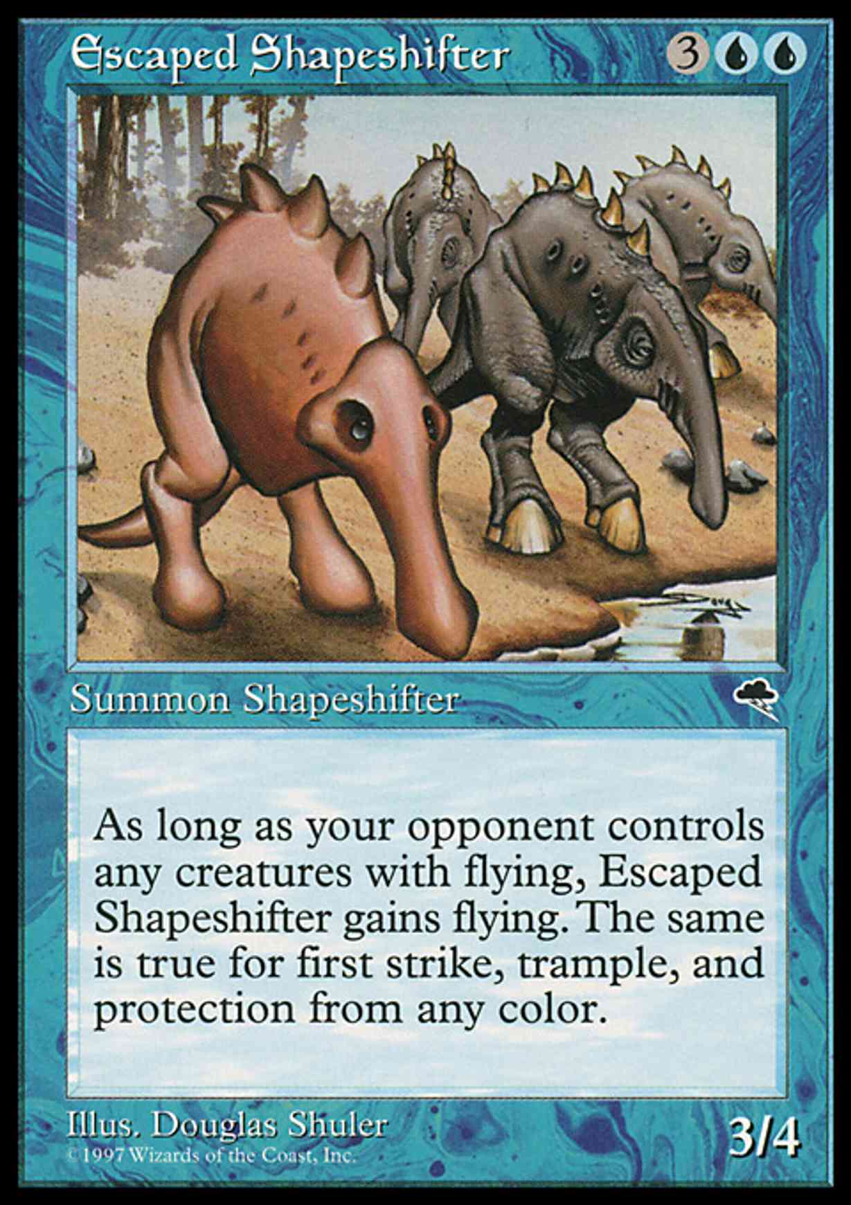 Escaped Shapeshifter magic card front