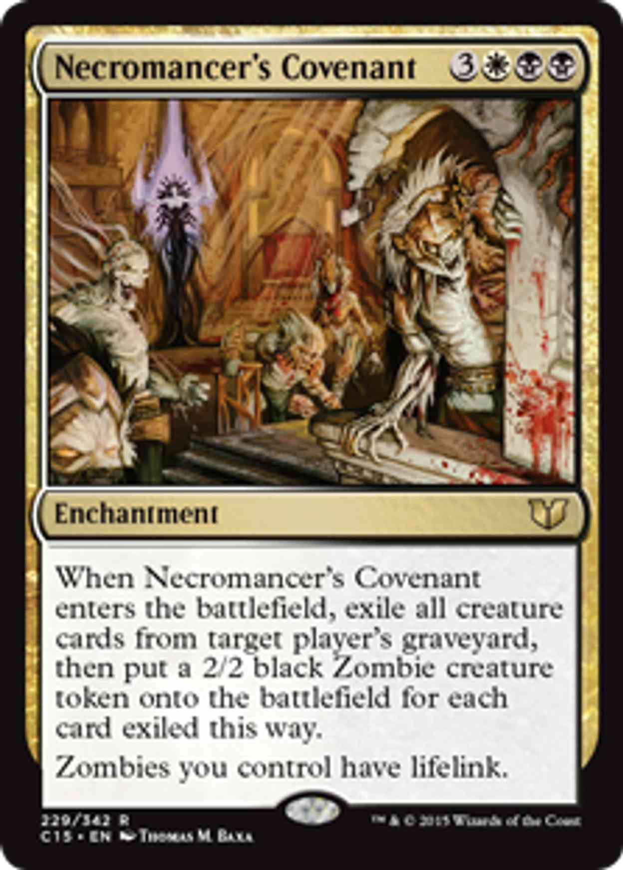 Necromancer's Covenant magic card front