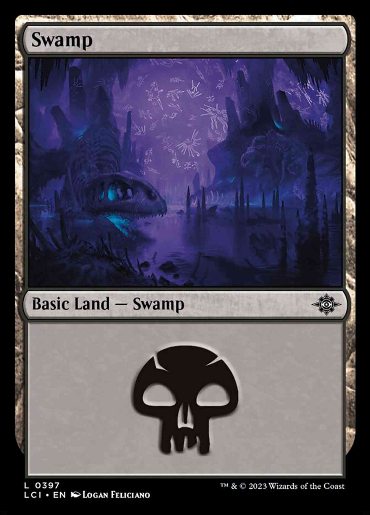 Swamp (0397) magic card front
